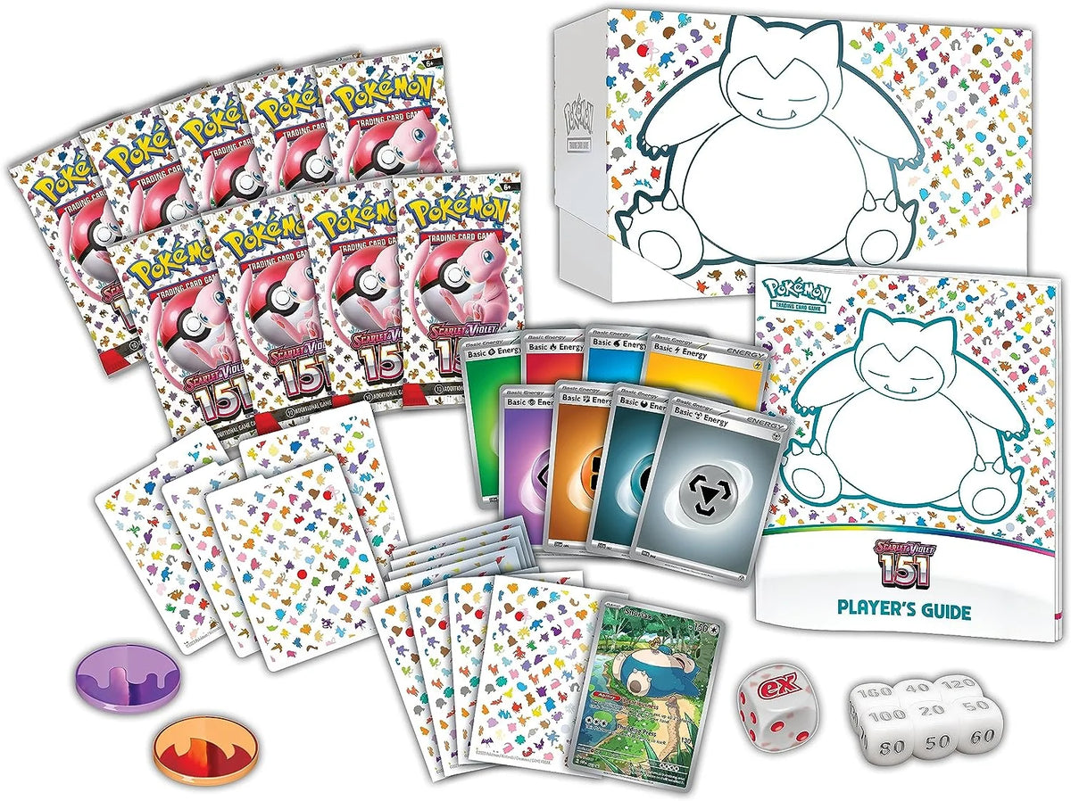 Trading Card Games Scarlet & Violet 3.5 151 Elite Trainer Box